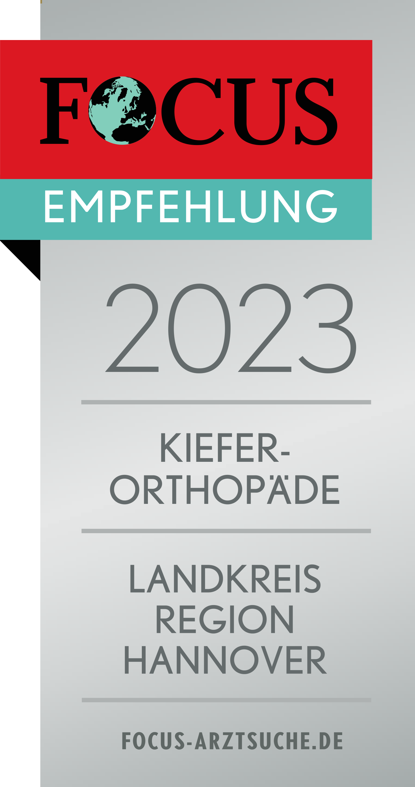 Focus Kieferorthopäde Hannover Siegel 2023